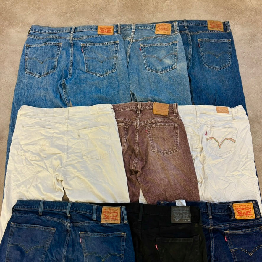 Levis Mixed Code Denim Jeans Bale x50