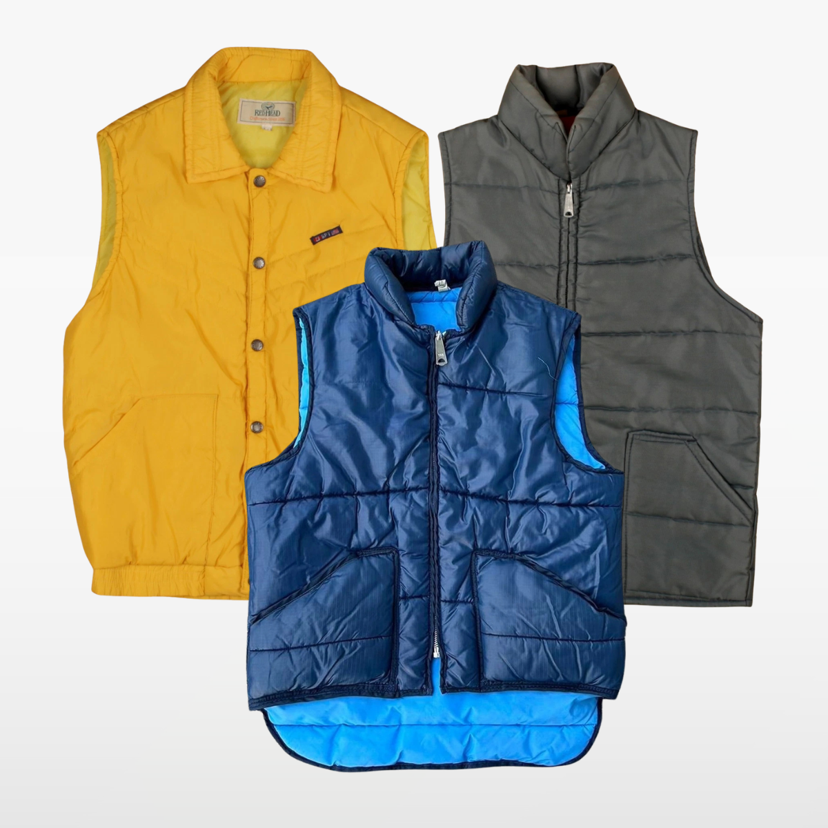 Vintage Down Vests Gilets x20