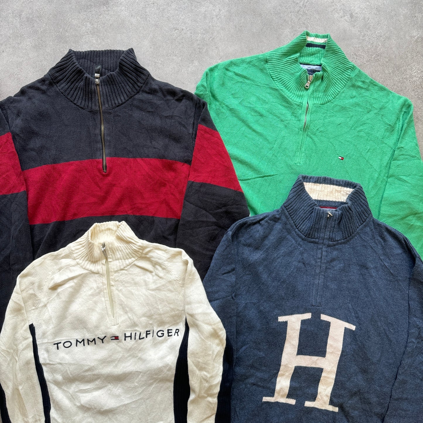 Tommy Hilfiger 1/4 Zip Sweaters x30