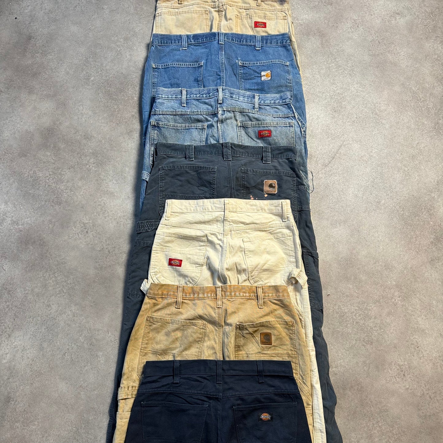 Carhartt & Dickies Carpenter Pants Bale x50