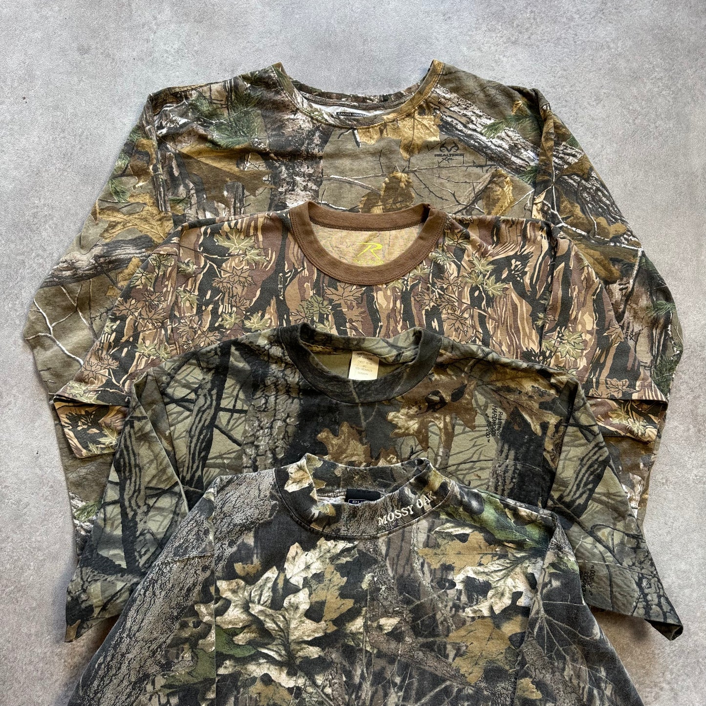 Real Tree T-Shirts x50