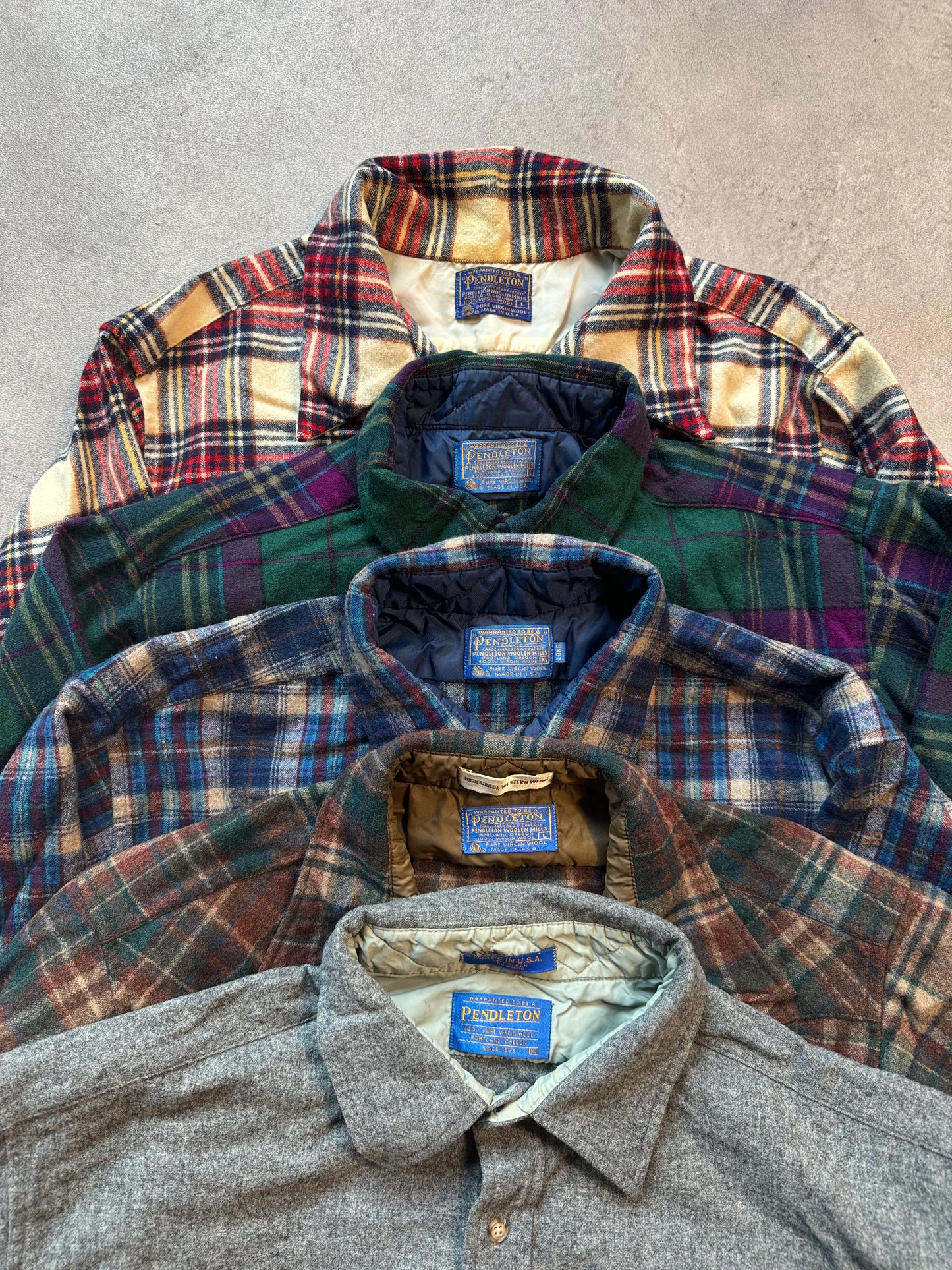 Pendleton Shirts x25