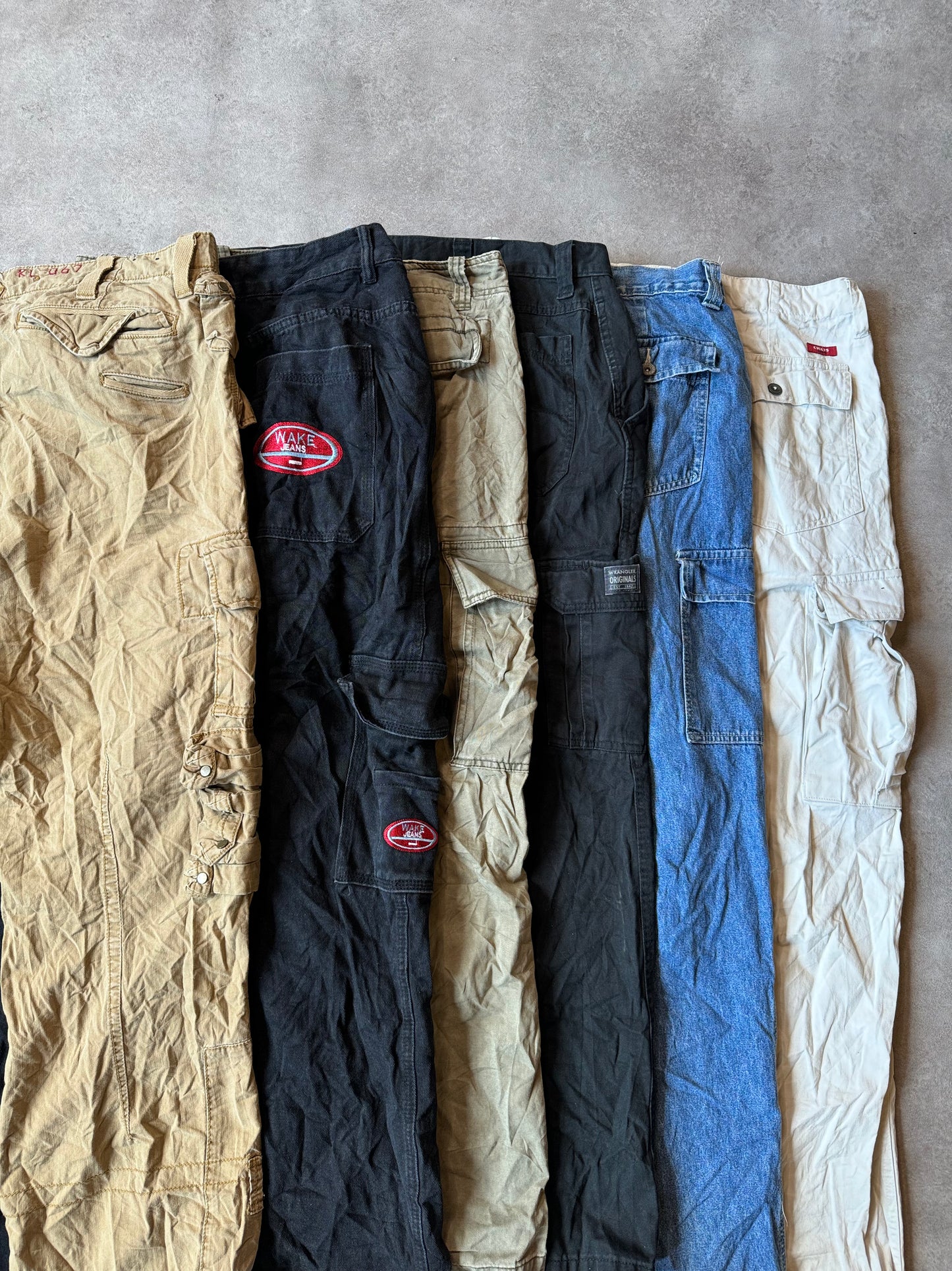 Branded Cargo Trousers x30