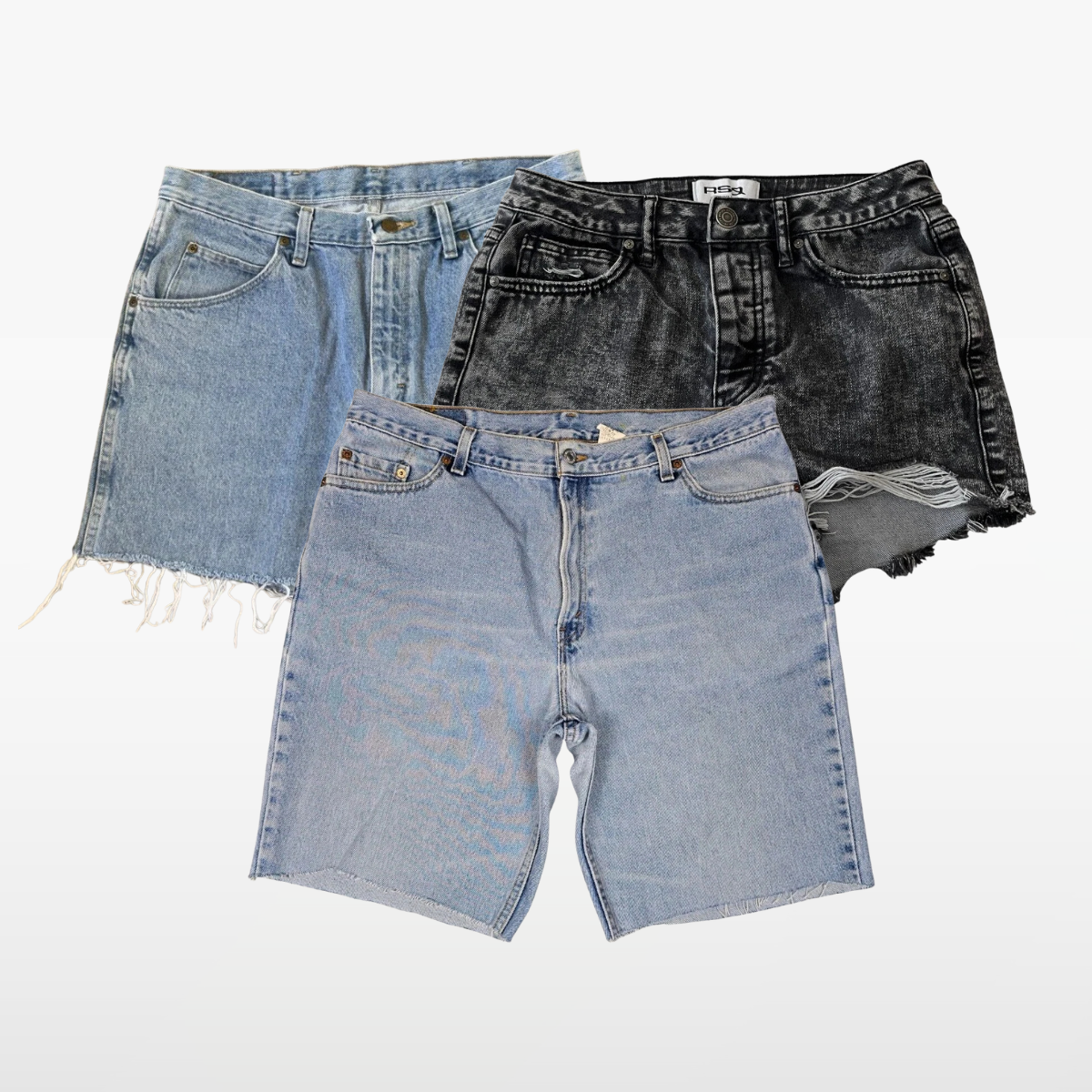 Unbranded Denim Cut-Off Shorts x50