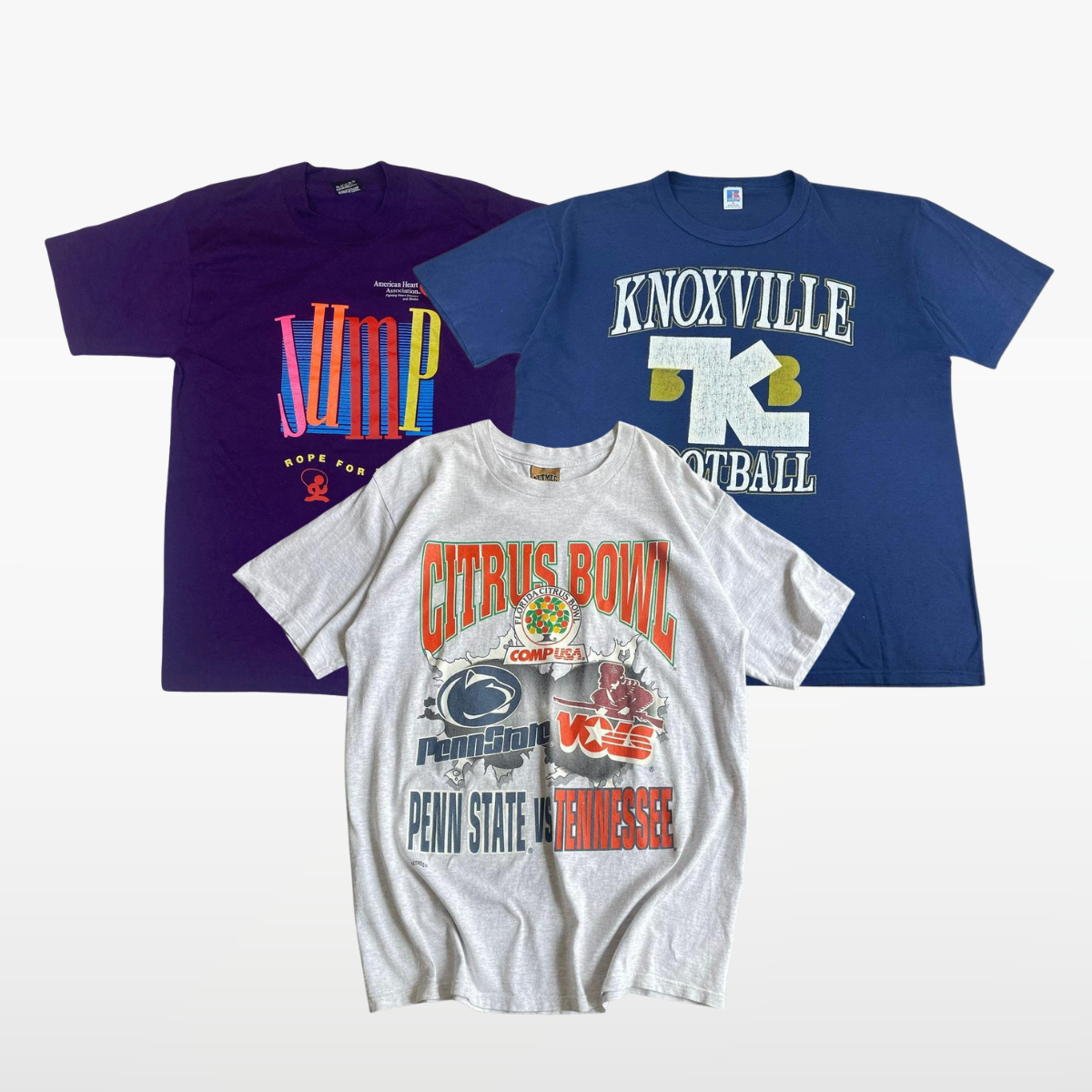 Vintage Sports T-Shirts - Single Stitch x30