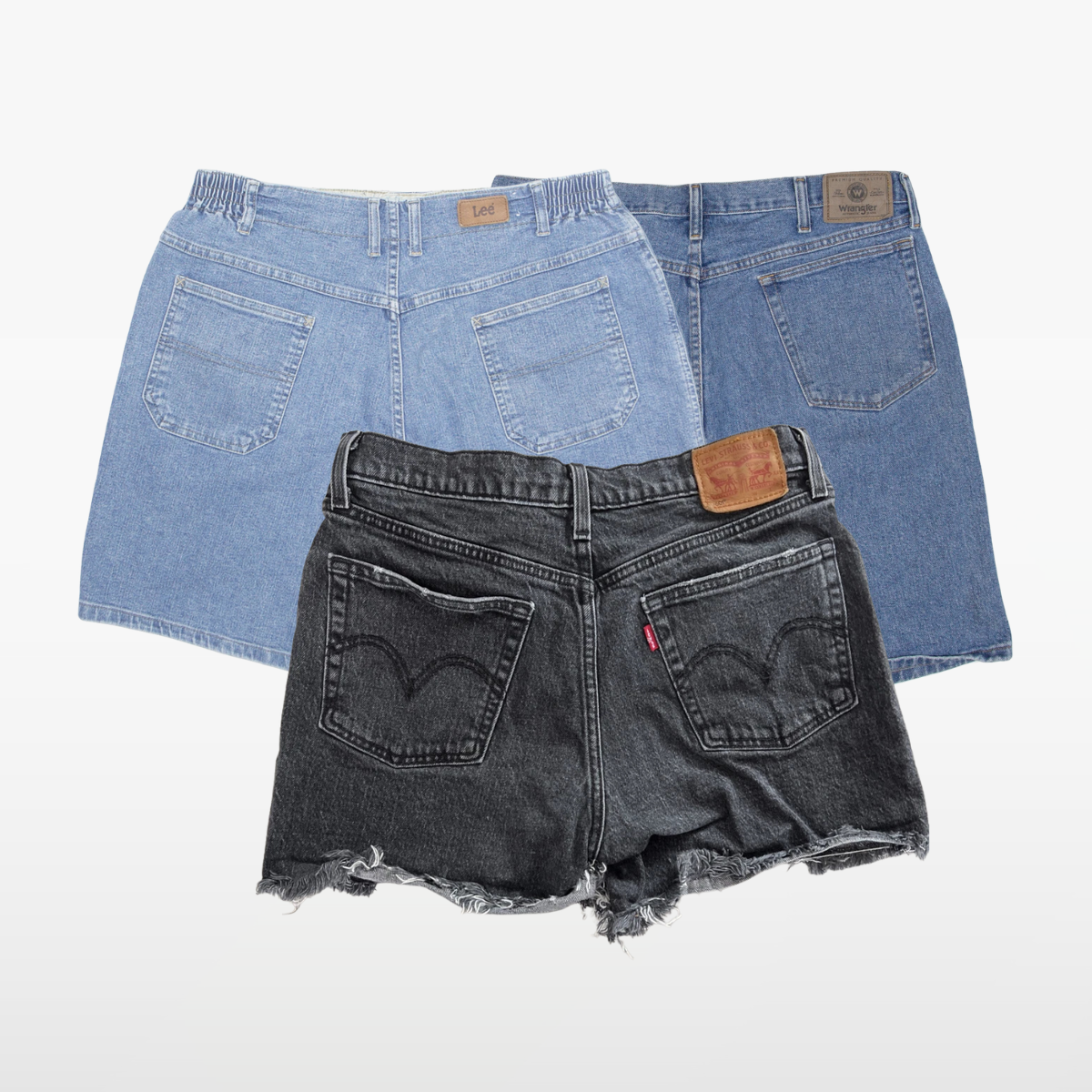 Womens Levi's Lee Wrangler Shorts x50
