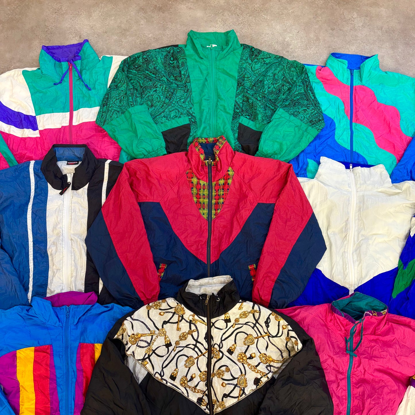 Crazy Colour Jackets x25