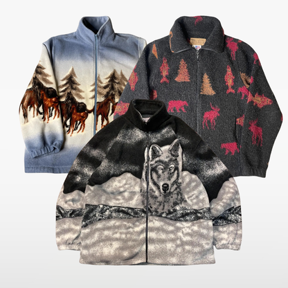 Animal Mountain Fleeces x15