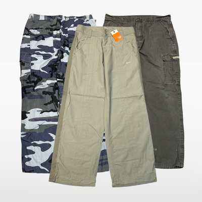 Branded Cargo Trousers x30