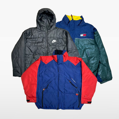 Branded Puffer Jackets x15