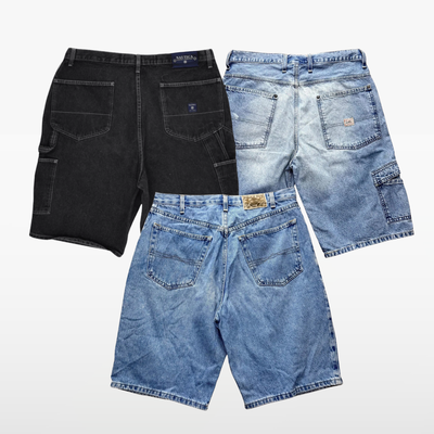 Branded Denim Jort Shorts x30