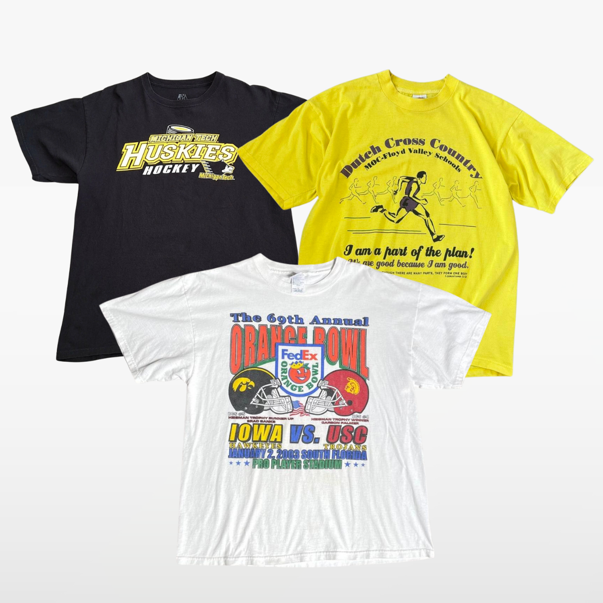 College T-Shirts x50