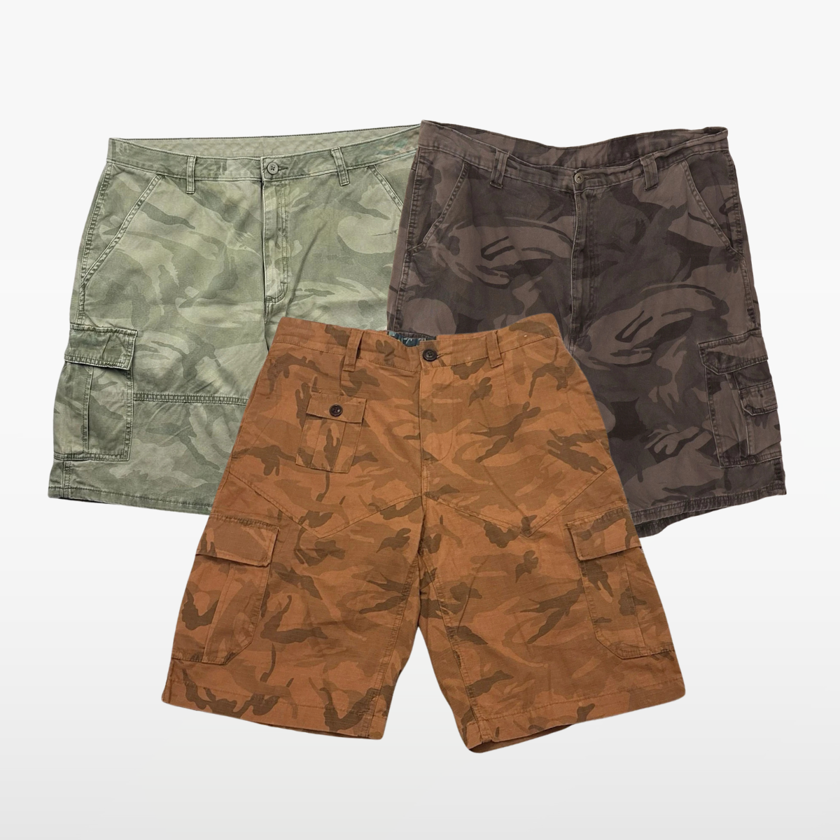 Camo Cargo Shorts x30