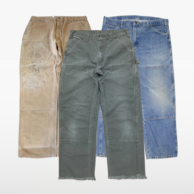 Carhartt & Dickies Double Knee Trousers x25