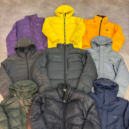 Branded Puffer Jackets x15