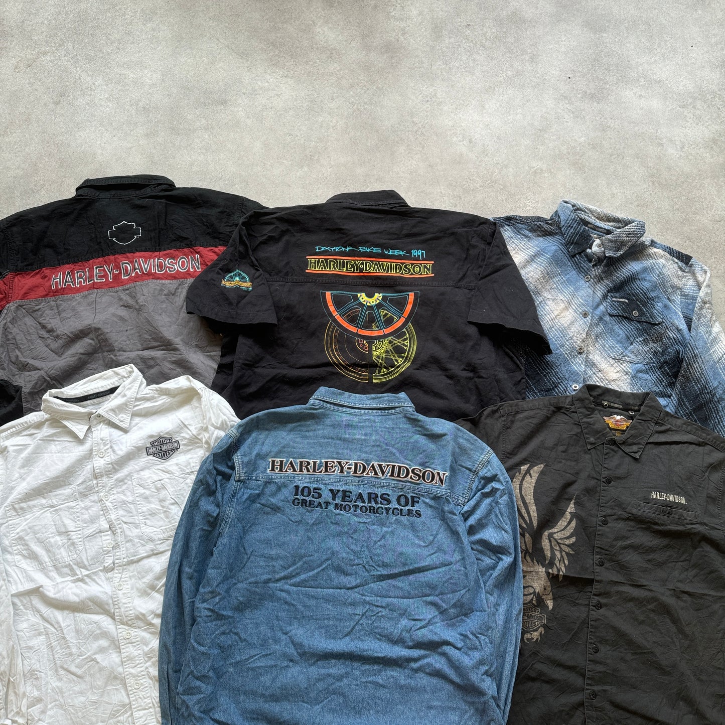 Harley Davidson Shirts & Polos x25