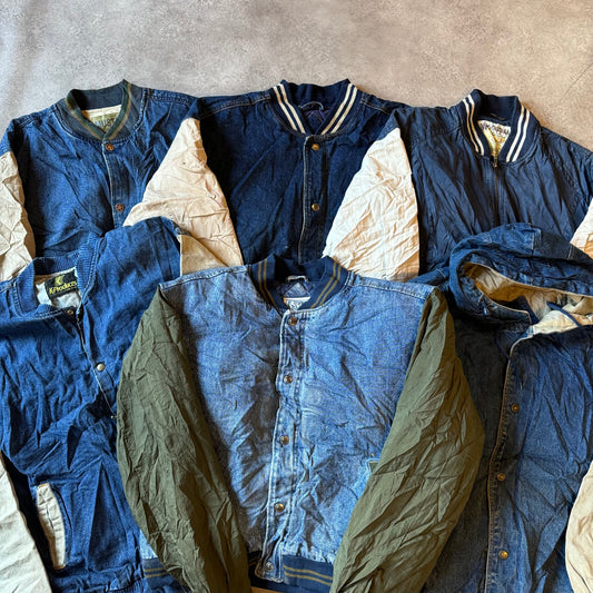 Denim Stadium Jackets x15