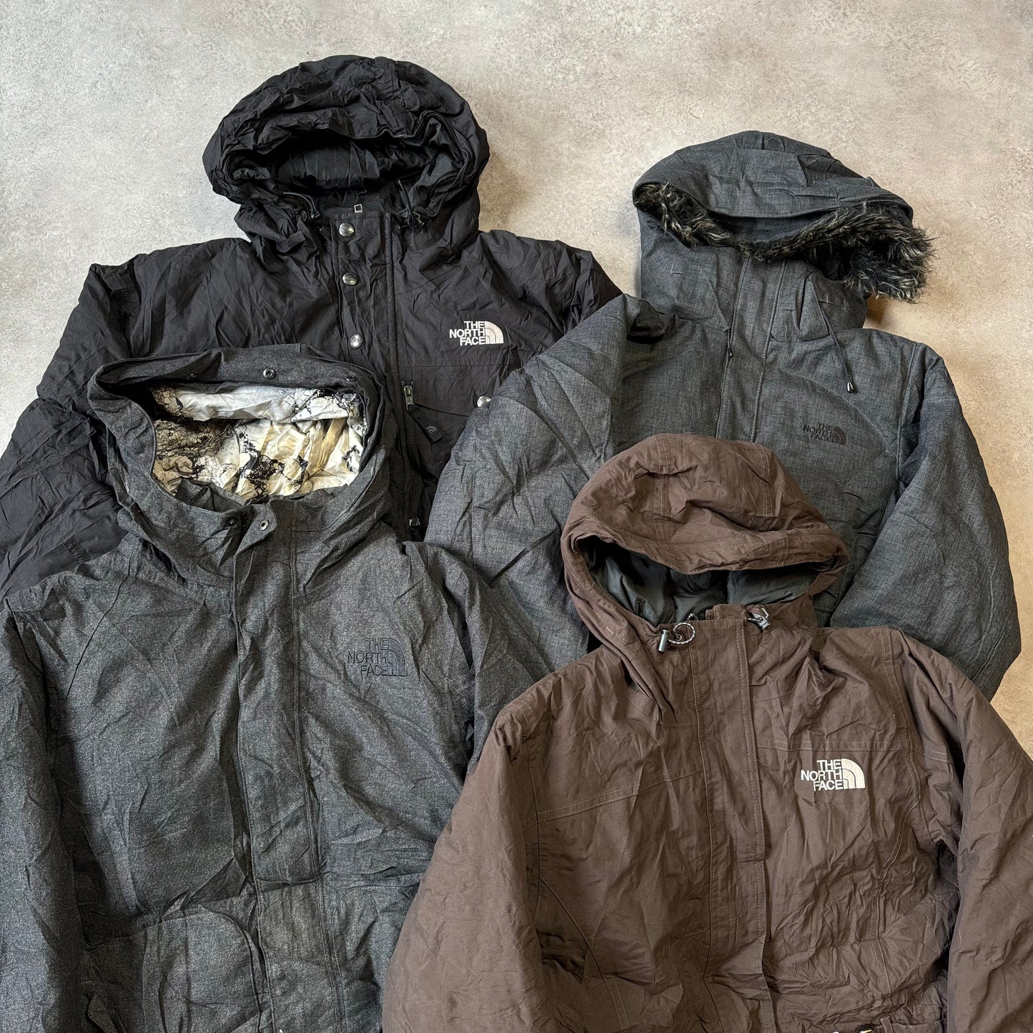 The North Face Puffer Jacket Bale x50