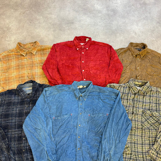 Unbranded Corduroy Shirts x50