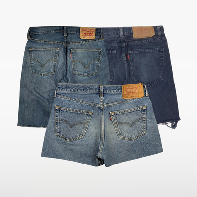 Levis 501 Cut Off Denim Shorts x30