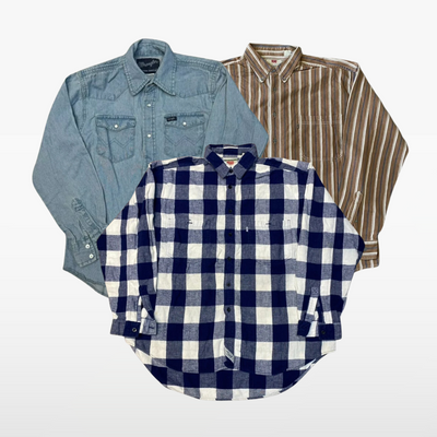 Levis Lee Wrangler Shirts x30