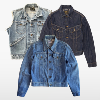 Lee Wrangler Denim Jackets x10