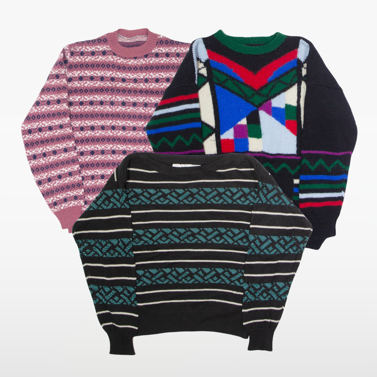 Lightweight Patterned Knitwear x30