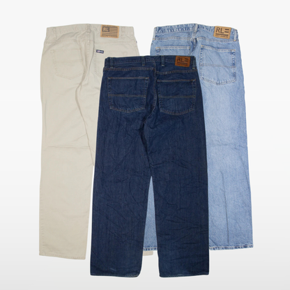 Polo Ralph Lauren Denim Jeans — graded vintage wholesale clothing bundle for UK resellers