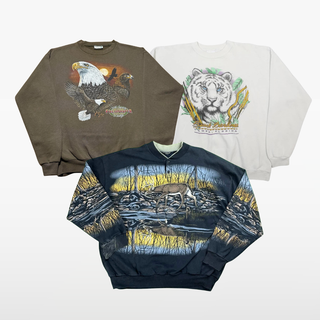 Vintage Animal Nature Hoodies & Sweatshirts x25