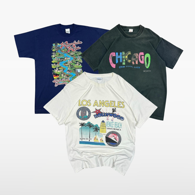 Vintage Tourist T-Shirts - Single Stitch x30