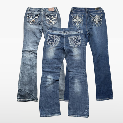Womens Y2K Jeans x25