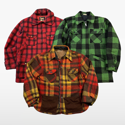 Wool Plaid Jackets x15