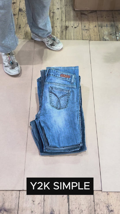Womens Y2K Jeans x25