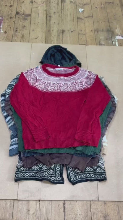 Lightweight Patterned Knitwear x30